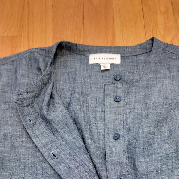 Free Assembly Girls Short Sleeve Belted Jumpsuit Size L 10/12 - Picture 14 of 16